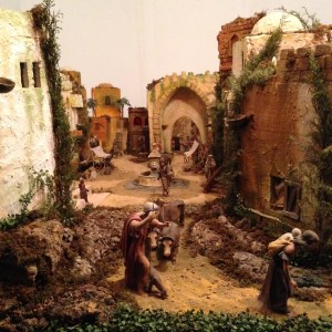 Weihnachtsszene aus Sevilla by Dorothea S. Felix